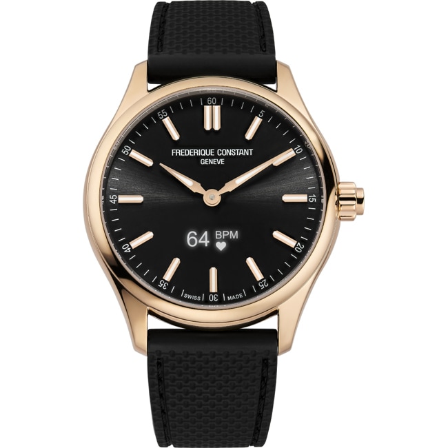 Frederique Constant Vitality Smartwatch Rose / Black - FC-287BS5B4