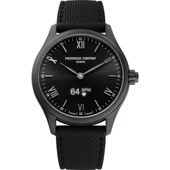 Frederique Constant Vitality Smartwatch Schwarz - FC-287B5TB6