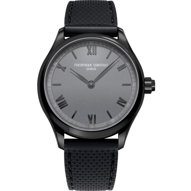 Frederique Constant Vitality Smartwatch Black / Grey - FC-287S5FBB6