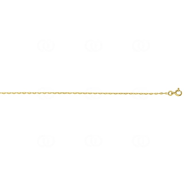 Chaîne de cheville or jaune 750/18 ct 1.1mm - 531.15CH