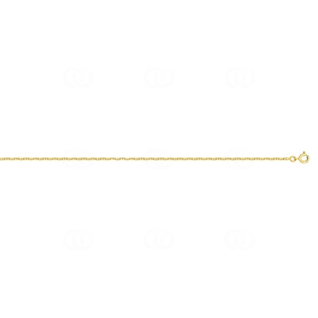 Chaîne de cheville or jaune 750/18 ct 1.4mm - 531.2CH1-25