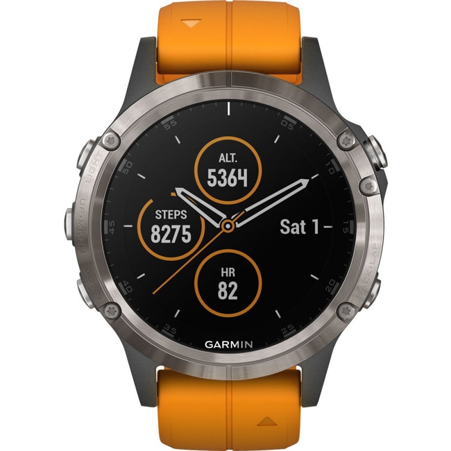 fenix 5 plus smartwatch features