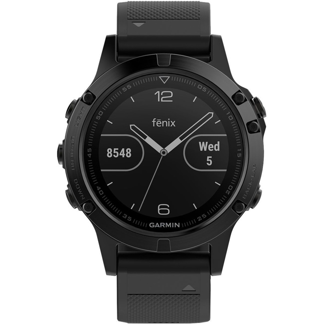 Garmin Fenix 5 Saphir GPS-Smartwatch HR - 010-01688-11