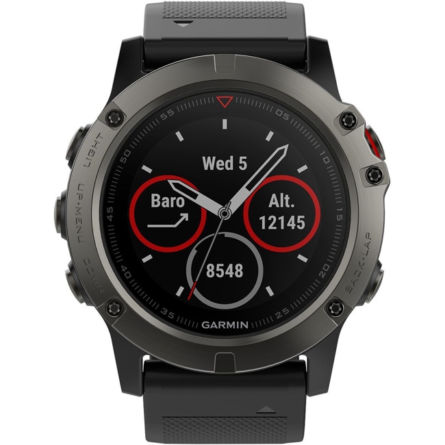 Garmin Fenix 5X Sapphire GPS-Smartwatch HR - PN01733-01