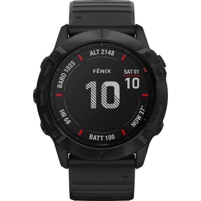 Garmin Fenix 6X Pro Schwarz - 010-02157-01