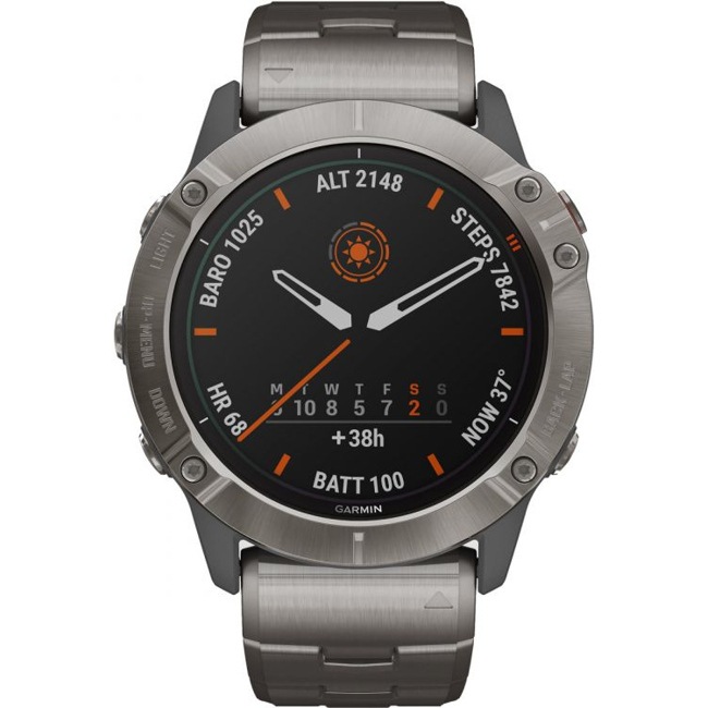 Garmin Fenix 6X Pro Solar Grey/Titan - 010-02157-24