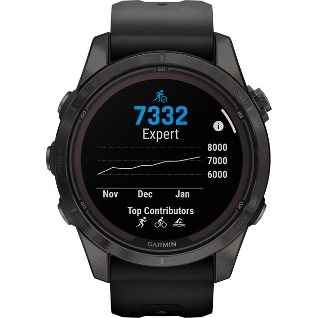 Garmin Fenix 7S Pro Sapphire Solar Black - 010-02776-11