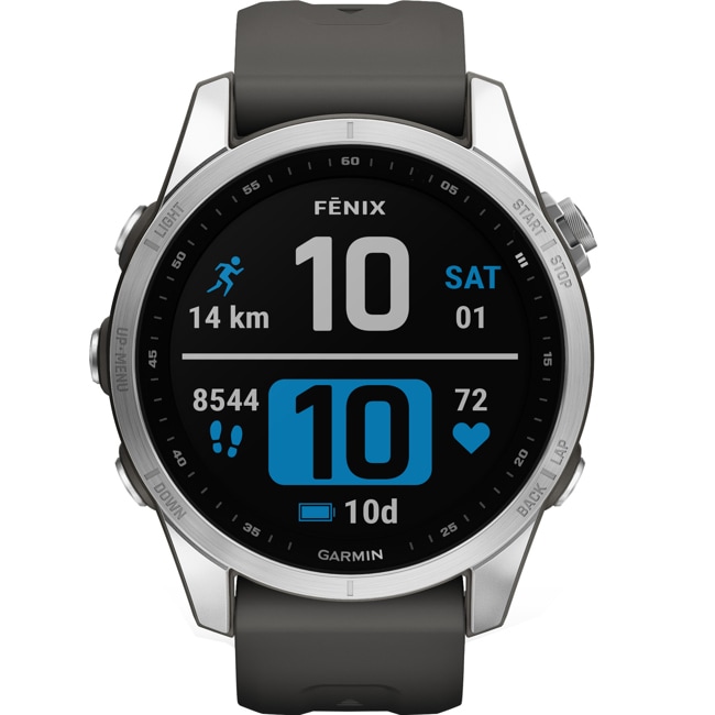 Garmin Fenix 7S Schiefergrau / Silber - 010-02539-01