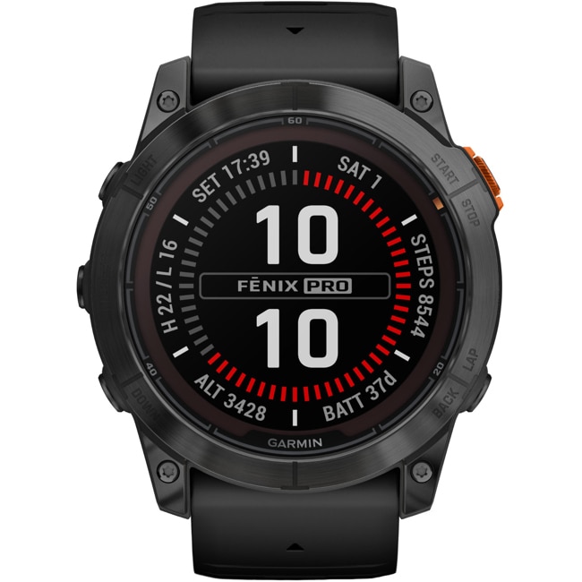 Garmin Fenix 7X Pro Solar Schwarz - 010-02778-01