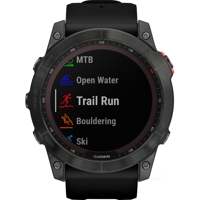 Garmin Fenix 7X Solar Gris / Noir - 010-02541-01