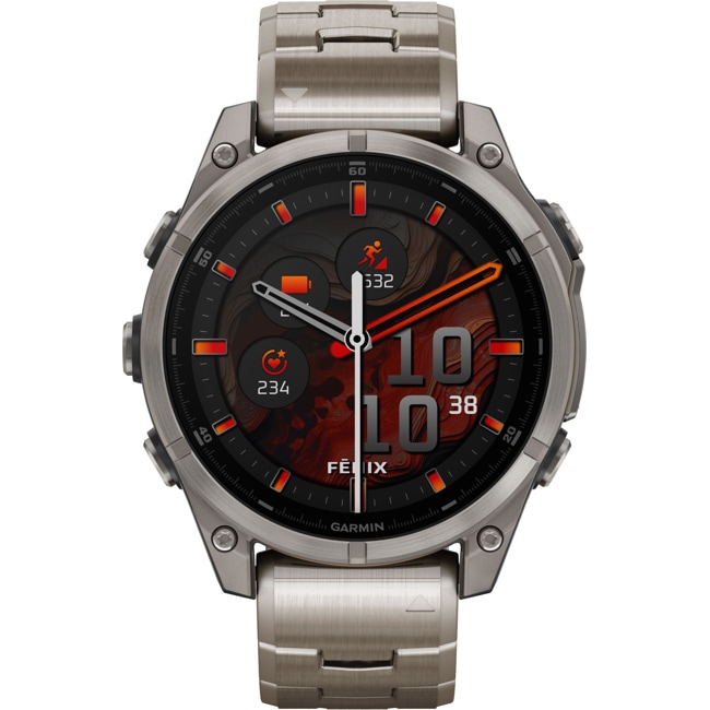 Garmin Fenix 8 - 47mm AMOLED Sapphire Graphit / Titan - 010-02904-40