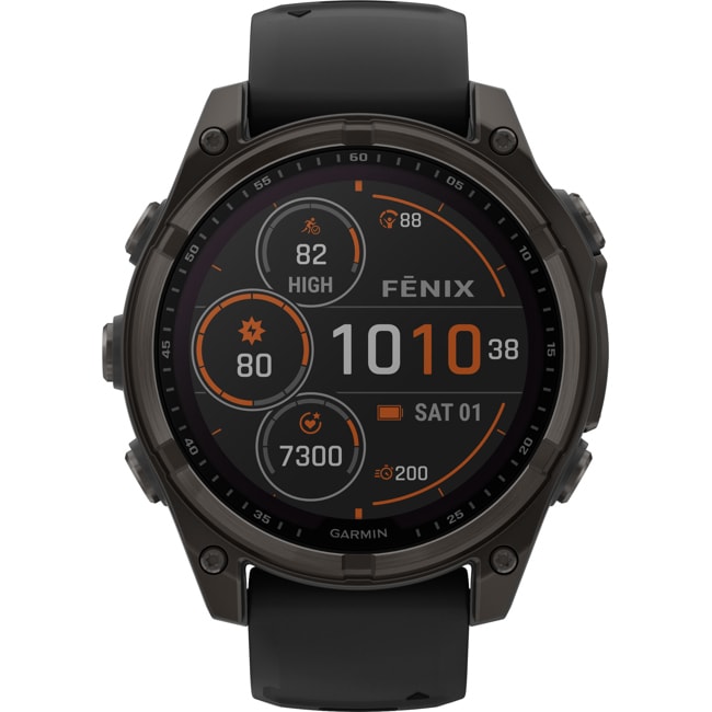 Garmin Fenix 8 - 47mm SOLAR Sapphire Graphite / Carbon Grey - 010-02906-11