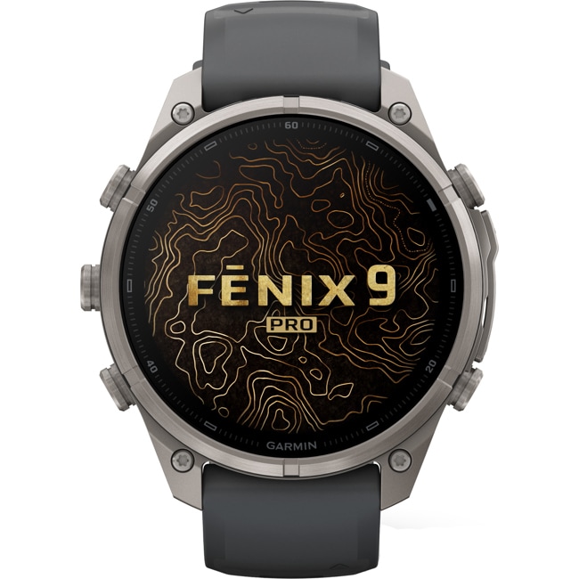 Garmin Fenix 9 Pro inReach - 47mm Titane / Graphite - 010-04336-21