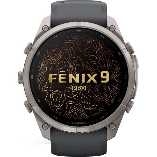 Garmin Fenix 9 Pro inReach - 51mm Titane / Graphite - 010-04337-21