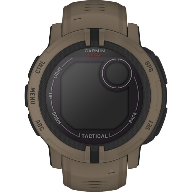 Garmin Instinct 2 Solar Tactical Edition Hellbraun - 010-02627-04