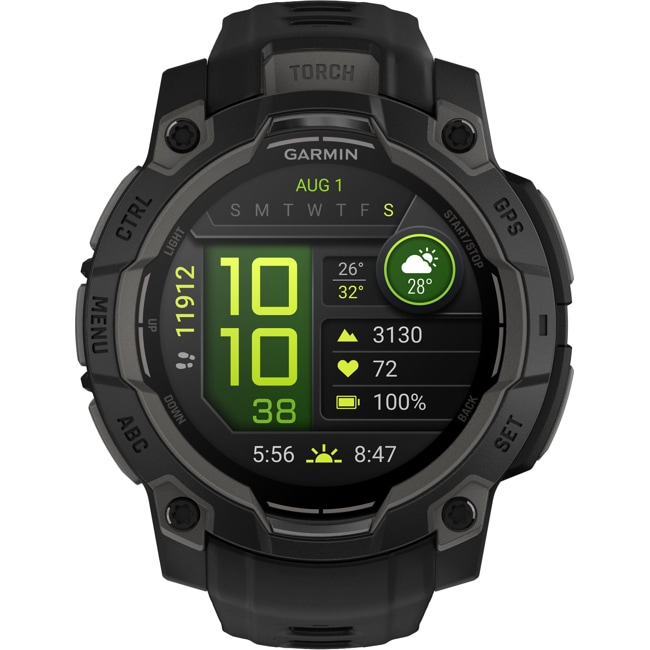 Garmin Instinct 3 – 45mm AMOLED Black - 010-02936-00