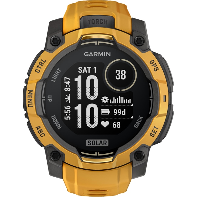 Garmin Instinct 3 – 45mm SOLAR Sunburst - 010-02934-02