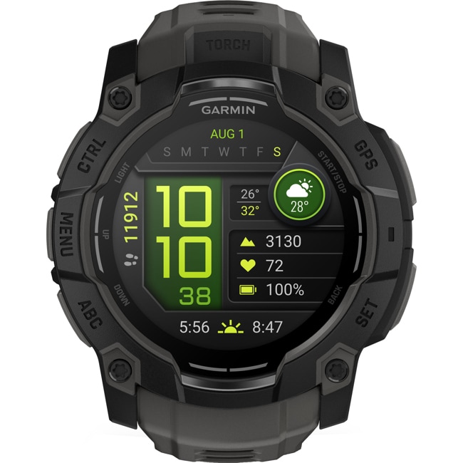 Garmin Instinct 3 – 50mm AMOLED Black - 010-03020-00