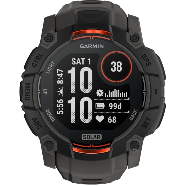 Garmin Instinct 3 – 50mm SOLAR Black - 010-02935-00