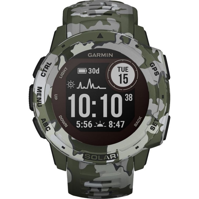 Garmin Instinct Solar Camo Green - 010-02293-06