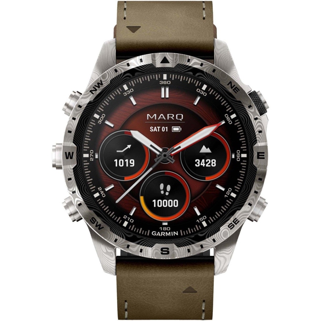 Garmin MARQ 2 Adventurer Damascus Steel Edition - 010-03393-31