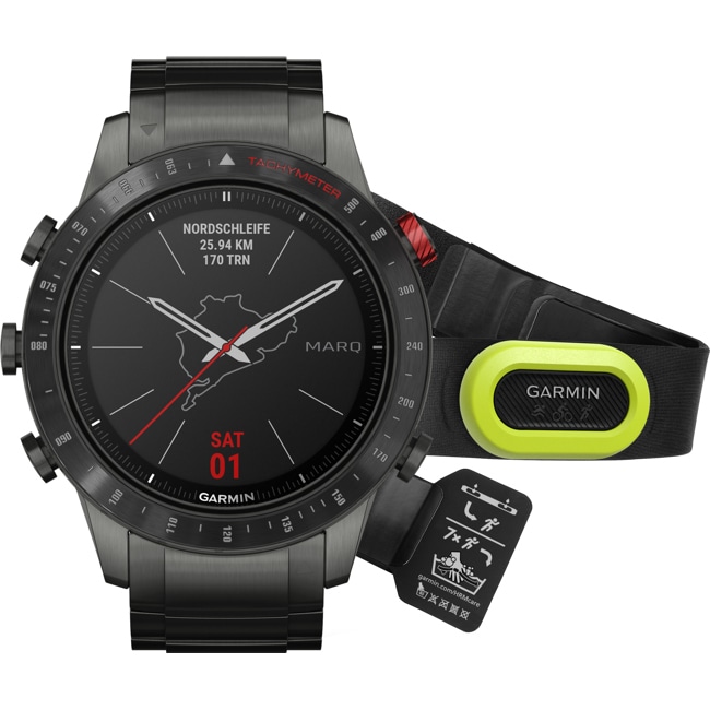 Garmin Marq Driver GPS Tool Watch HR Promo Bundle - 010-02006-01