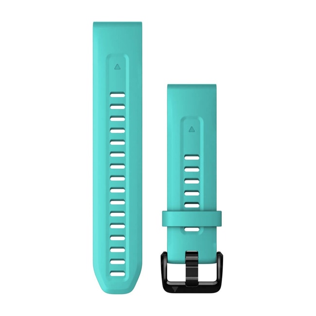 Garmin QuickFit Flame Aqua silicone strap 20mm - 010-13102-05