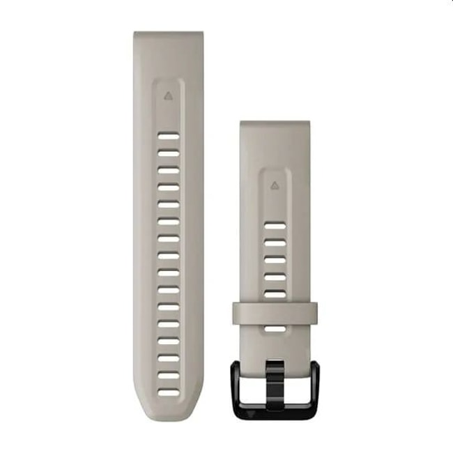 Garmin QuickFit Beige silicone strap 20mm - 010-13102-04
