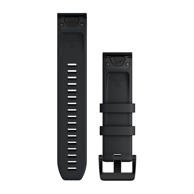 Garmin QuickFit Black silicone strap 22mm - 010-12901-00
