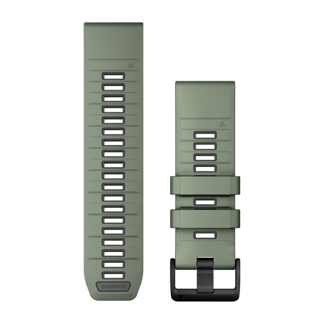 Garmin QuickFit Willow / Graphite silicone strap 26mm - 010-13393-04