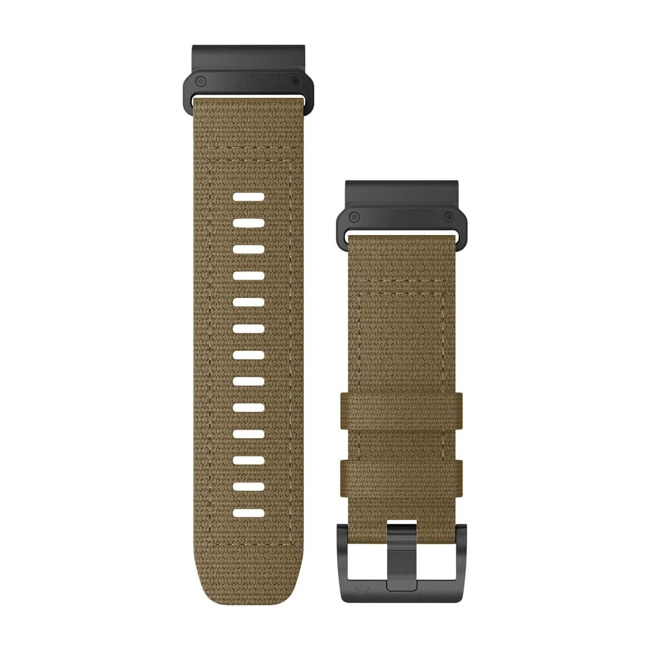 Garmin QuickFit Bracelet en Nylon brun tactique 26mm - 010-13010-11
