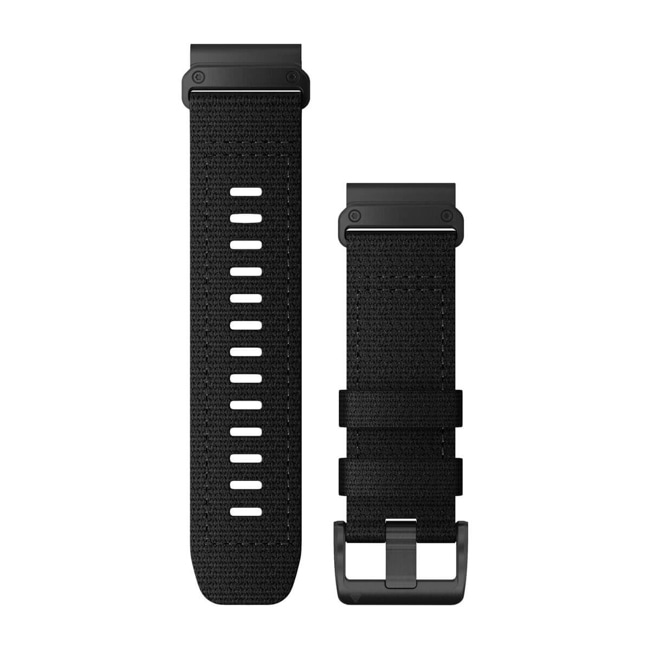 Garmin QuickFit Bracelet en Nylon noir tactique 26mm - 010-13010-00