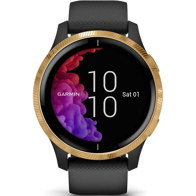 Garmin Venu Smartwatch HR Schwarz / Gold Garmin Venu Smartwatch HR Schwarz / Gold - 010-02173-32