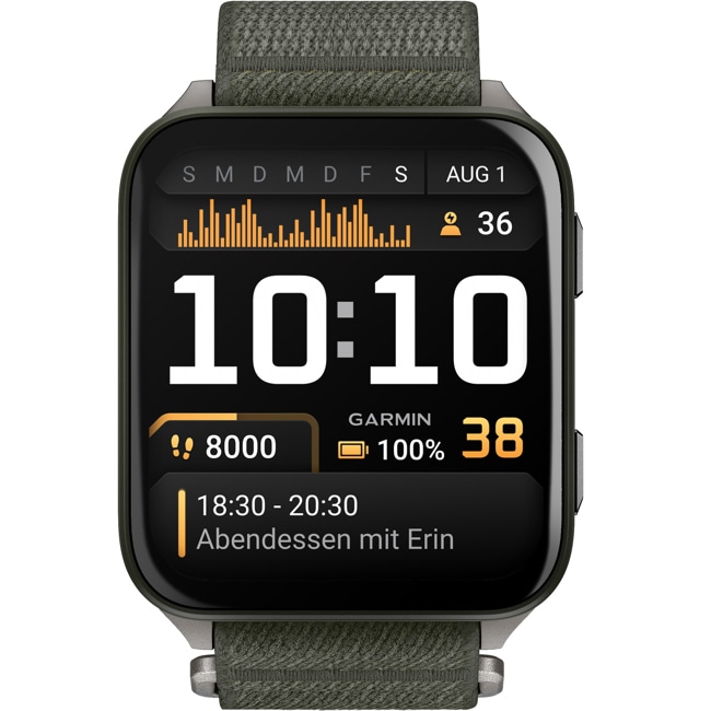 Garmin Venu X1 Smartwatch Moosgrün - 010-02980-03