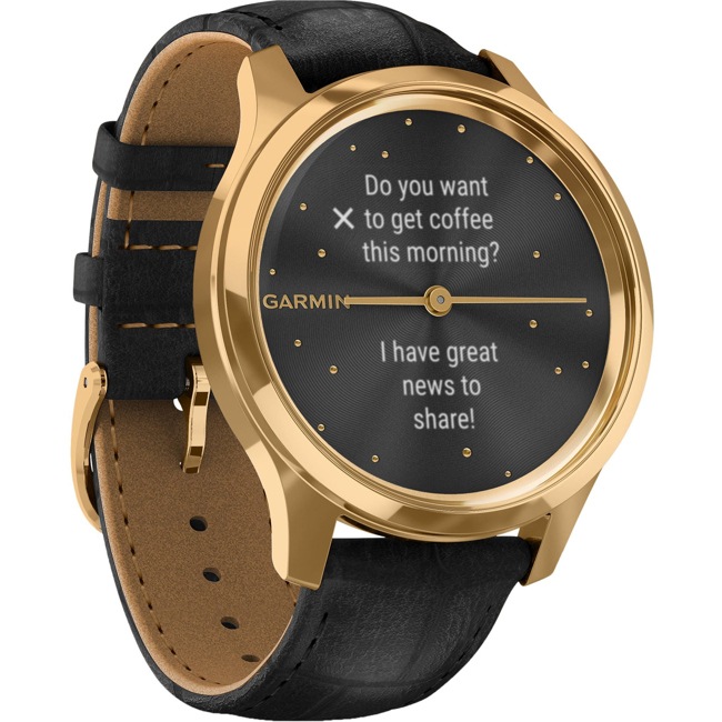 garmin vivomove hr stylish hybrid smartwatch