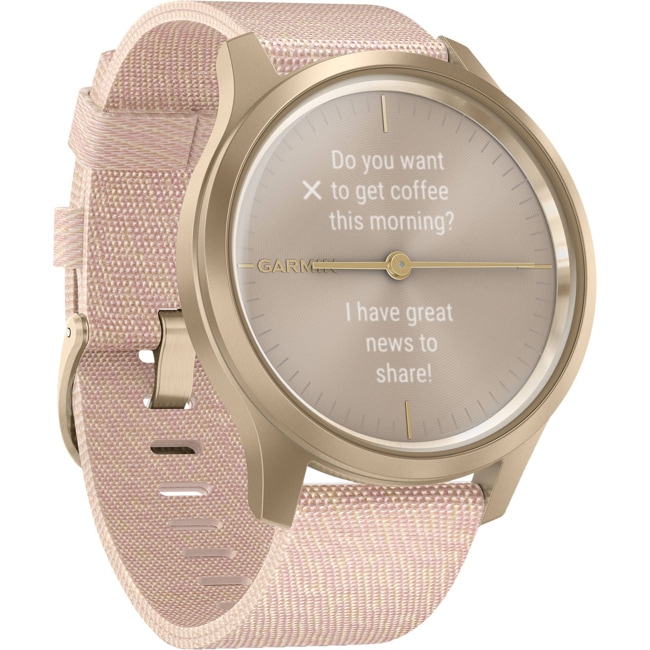 garmin vivomove hr stylish hybrid smartwatch
