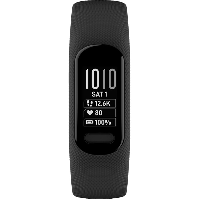 Garmin vívosmart 5 Bracelet d'activité S/M Noir Garmin vívosmart 5 Bracelet d'activité S/M Noir - 010-02645-10
