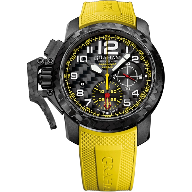 Graham Chronofighter Superlight Carbon Yellow - 2CCBK.B15A