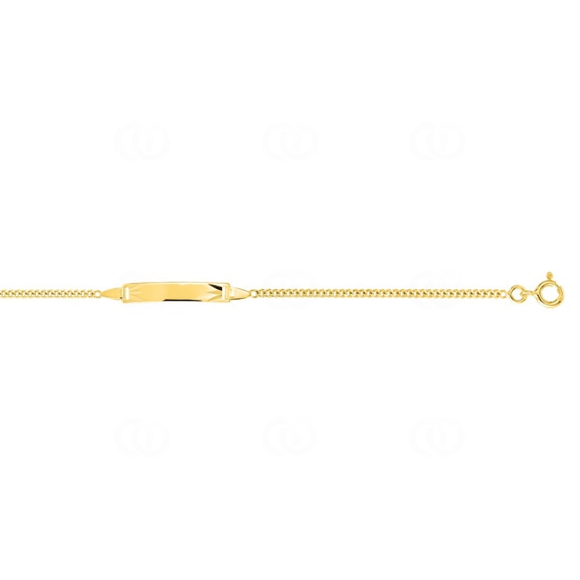 Gravurarmband 375/9 K Gelbgold diamantiert 1.8mm - 630029.3-14