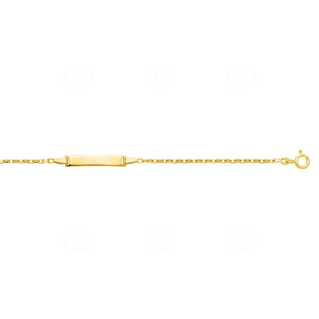 Engravable Bracelet 375/9 K Yellow Gold Classic 1.4mm - 630027.2-14