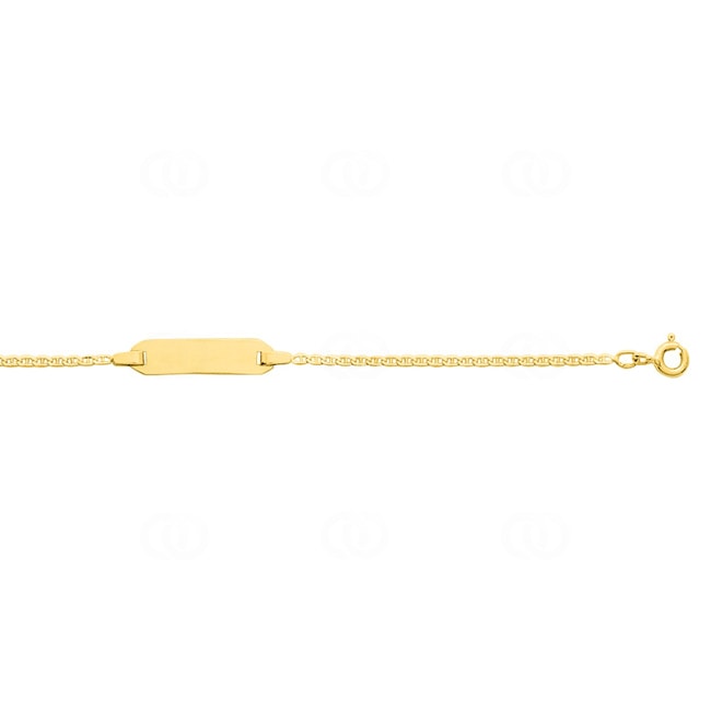 Gravurarmband 375/9 K Gelbgold klassisch 1.7mm - 630007-13