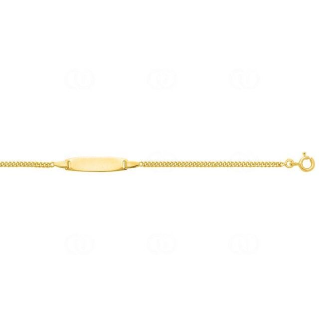 Gravurarmband 375/9 K Gelbgold klassisch 2.0mm - 630021.1-14