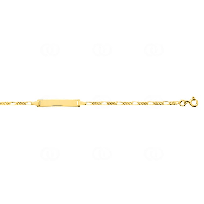 Gravurarmband 375/9 K Gelbgold klassisch 2.2mm - 630014.2-14