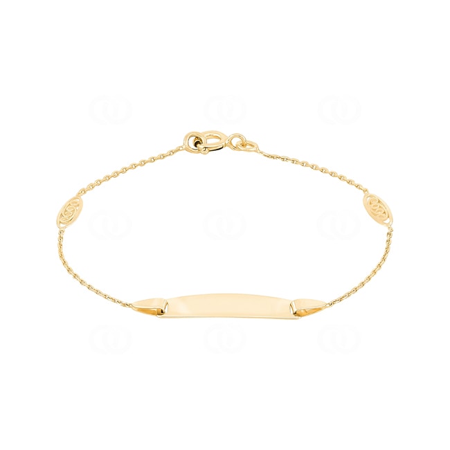 Baby Bracelet 750/18 K Yellow Gold 0.8mm - 872F30BBO-14