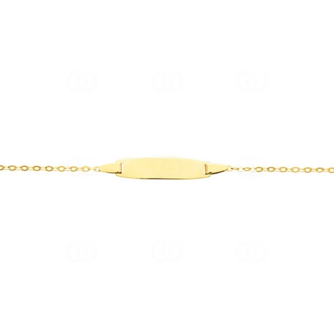 Baby Bracelet 750/18 K Yellow Gold 1.2mm - C11BBO-14
