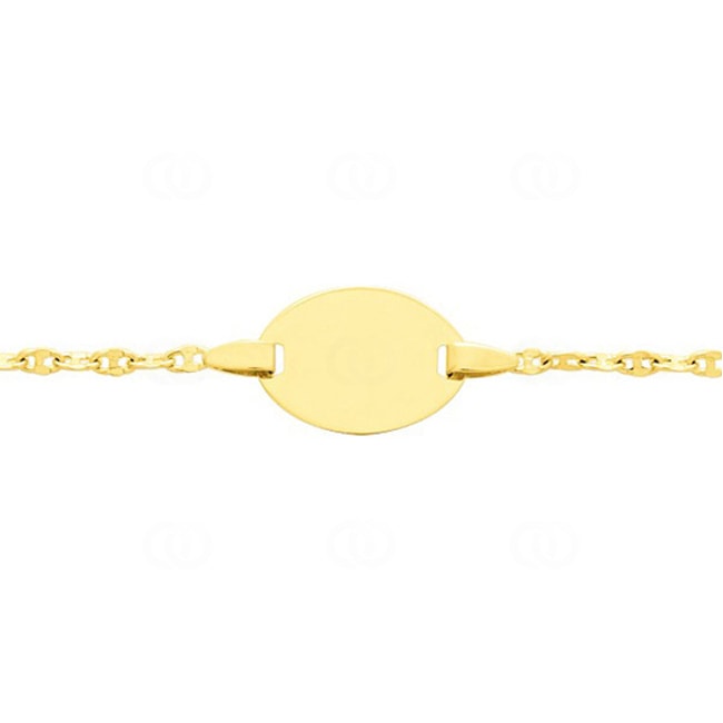 Gourmette bébé or jaune 750/18 ct ronde 2.0mm - 537.2B6-14