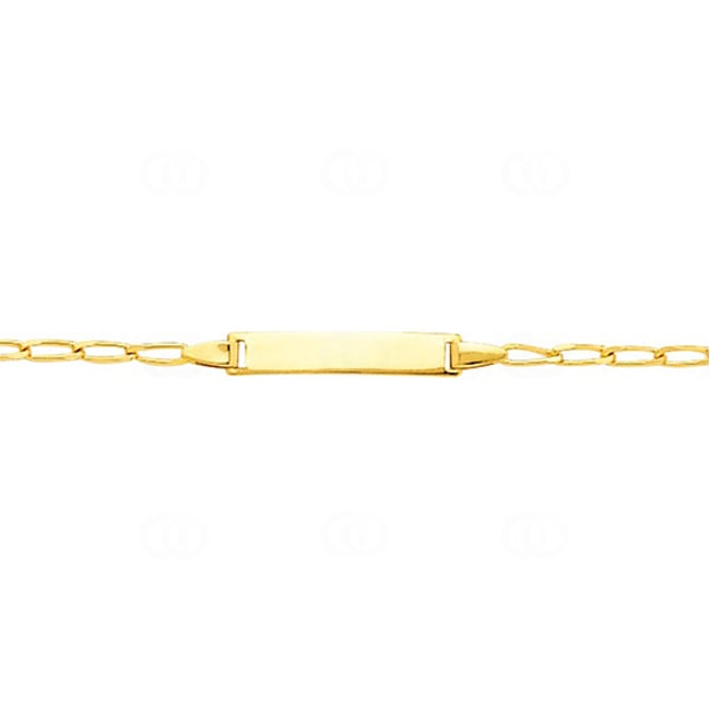 Gravurarmband 750/18 K Gelbgold 2.3mm - 14cm - 506.2BBR-14