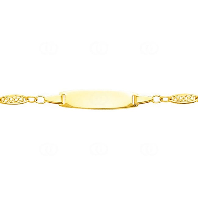Gravurarmband 750/18 K Gelbgold 2.5mm - 872BBO-14