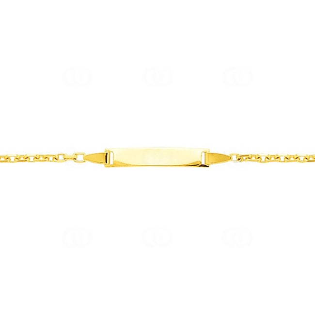 Baby Cable Bracelet 750/18 K Yellow Gold 2.3mm - 14cm - F80BBR-14