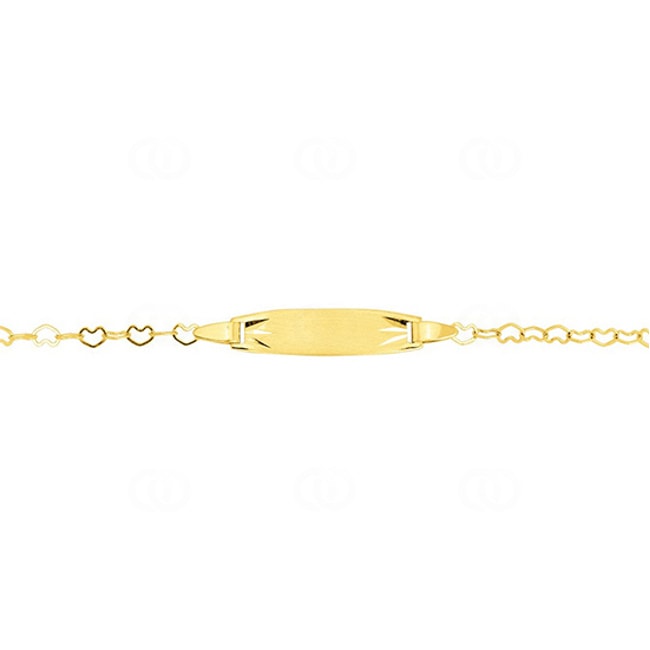 Baby Fantasy Bracelet 750/18 K Yellow Gold 2.6mm - 14cm - 571.1BOS-14